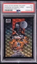 2022 Star Wars Galaxy Shadow Of Dark Lord Darth Vader Superfractor PSA 10 1/1 picture