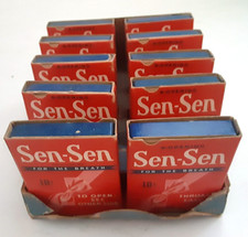 c1910s Sen-Sen Confection Counter Display and 10 Boxes Breath Mints RARE Antique picture