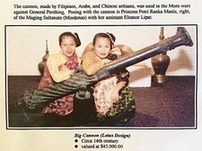 Rare 14th-15th Century Cannon Moro Wars  Provenance The Badillo Collection picture