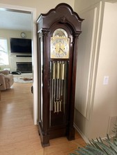 1915 Herschede Antique Hall Clock (Grandfather Clock) picture