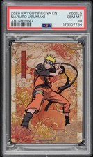 KAYOU Naruto *POP 1* NRCCNA EN Naruto Uzumaki 🔹XR-SHINING #001L5 PSA 10 17/99 picture