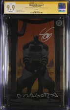 Absolute Batman #1 First Print CGC SS 9.9 Foil Ed Top Pop Only 4 No Higher Grade picture