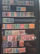 pre, during and post ww2 german stamps picture