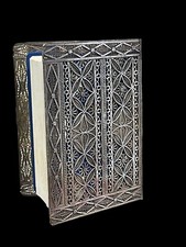 Torah Siddur book Stunning cover sterling silver filigree judaica Hand Made picture