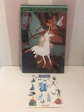 The Last Unicorn Comic + Sticker The Last Unicorn Book Comic * HTF * Like New picture
