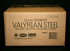 2017 Game of Thrones Valyrian Steel Special Edition Factory Sealed 20 Box Case picture
