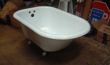 Bath Tub Rare 1927 Baby Claw 41X23X17 soak area Fits on 4 Ft. Space 30 in. wide. picture