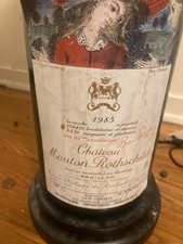 Château Mouton Rothschild 1985 Custom Lamp picture