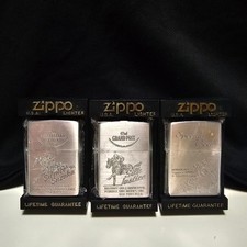 Zippo lighter items ZIPPO Horse Racing Famous Horses Set of 3 Silence Suzuka Sil picture
