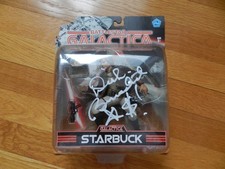 BSG TOS THE GOOD S   Battlestar Galactica   Joyride Starbuck SIGNED   MISB picture