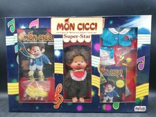 MON CICCI Polistil Monchhichi Oatmeal Kiki Plush Super Star 45 Rpm TV Title picture