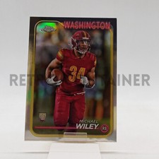 TOPPS Chrome Football NFL Cards 2024 - 300 Washington Michael Wiley RC Rookie picture