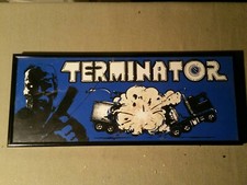Terminator One office Poster/Place Card. signed. Original from the production.   picture