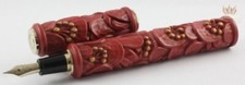 SAILOR LIMITED EDITION KAMAKURA BORI PLUM UME FOUNTAIN PEN MAGNIFICENT DESIGN picture