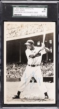 1952 REAL PHOTO PC DECEASED 2003 #AU004836 LARRY DOBY SGC A picture