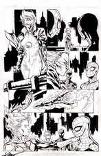 Friendly Neighborhood Spider-Man #14 Page Original Art Miles Morales Ken Lashley picture