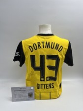 Matchworn Dortmund jersey worn and signed by Jamie Gittens 25/01/2025 picture