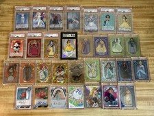 2023/24 Topps Chrome Disney Sapphire Lot 36 Gold Orange 1/1 Sketch Mickey Rare picture