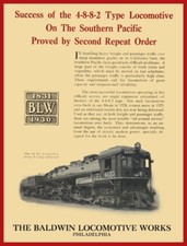 1930 Baldwin Locomotive NEW Steel Sign 30 x 40