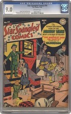 Star Spangled Comics #14 CGC 9.0 VF/NM Off White Pages DC 1942 Simon & Kirby picture