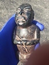 Very Rare Ancient Pre-Columbian Olmec Jade Figure, c 500-900BCE, 3000 yrs old picture