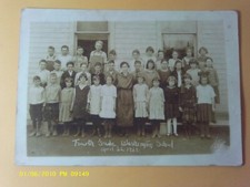 RARE 1923 RPPC SIZE PHOTO WASHINGTON SCHOOL TEACHER PUPILS STUDENTS SEDALIA MO picture