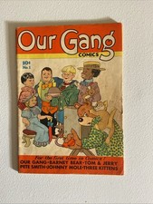Our Gang 1 Comic 1st app Tom and Jerry Vintage Comic From 1942 picture