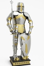 Full-Body Medieval Templar Armor – Knight Display for Home or Collection picture