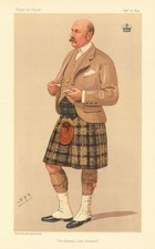VANITY FAIR SPY CARTOON Marquess of Breadalbane 'The Queen's Lord Steward' 1894 picture