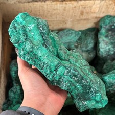 50kg Wholesale Natural High Quality Raw Malachite Rough Crystal Mineral picture