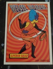 1994 Skybox The Simpsons Series 2 - Weasel Woman #R9 - Many Non-Sport Cards picture