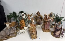 18in Fontanini Vintage 13 Pc Nativity Set Extra Large  picture