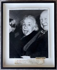 Albert Einstein (Original Uncropped Press Print / Princeton) picture