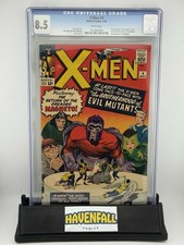 The X-Men #4 CGC 8.5 Rare White Pages 1st App Scarlett Witch, Toad, Quicksilver picture