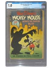 FOUR COLOR COMICS 16 CGC 1.0 1941 FIRST APP MICKEY MOUSE IN COMIC DISNEY100 picture