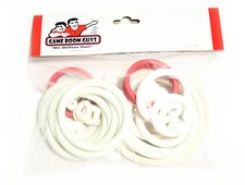 Williams Gorgar Pinball Machine Replacement Repair Rubber Ring Kit White picture