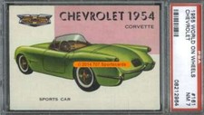 1955 Topps World on Wheels #161 1954 Chevrolet PSA 7  (2964) picture