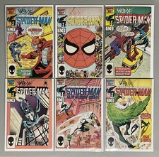 🔥MCU Key Comics🔥Web of Spider-Man #19 20 21 22 23 24 (1986)🔥NM-(9.0-9.4)🔥 picture