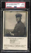 1909 SANKE *RARE* RED BARON RC PSA 4 (POP 1) *HIGHEST GRADED* ((COMBAT LEGEND)) picture