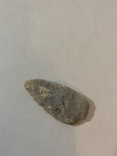authentic Indian arrowhead found in a old Indian burial site. picture