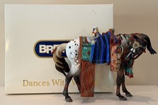 Breyer BreyerFest Dances with Wolves NIB Porecelain Set #711118 Special Run picture