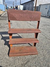 Flying A automotive batteries Rack Store Stand Classic Vintage Antique Tools picture