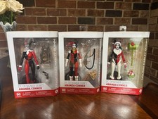 3 Harley Quinn - Amanda Conner DC Designer Series Figurines: #1, #2, #4 picture