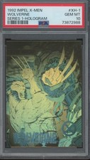1992 Impel The Uncanny X-Men #XH-1 Wolverine Hologram PSA 10 Only 1 of 6 picture