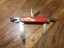 Victorinox Swiss Army Pocket Knife Very Clean HILTI Promotional Advertising picture