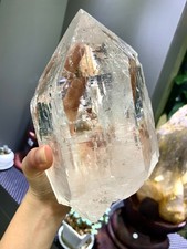 7.9LB TOP Natural Rare Clear Quartz Crystal Himalayan Mineral Specimen Collect picture