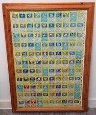 Pokemon 1999 Fossil Holos Uncut Sheet KB Toys Tropical Mega Battle Prize picture