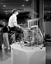 FEBRUARY 1964 Ringo Starr Beatles On The Ed Sullivan Show Rehearsals 8x10 Photo picture