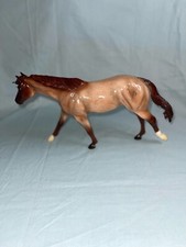 Breyerfest 2010 Prize Model Glossy “Bet Yer Blue Boons” red roan blaze Roxy Mold picture