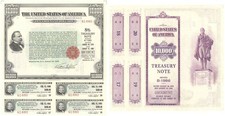 1976 dated $10,000 Treasury Note - U.S. Treasury Instrument - Only 2 Known to picture